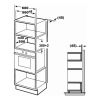 Microondas James J 28 Me Negrode Empotrar Con Grill Kirkor - Imagen 3