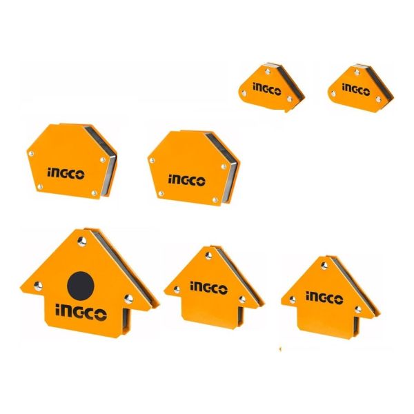 Set X7 Escuadra Magneticas Ingco Amwh7002 - Imagen 2