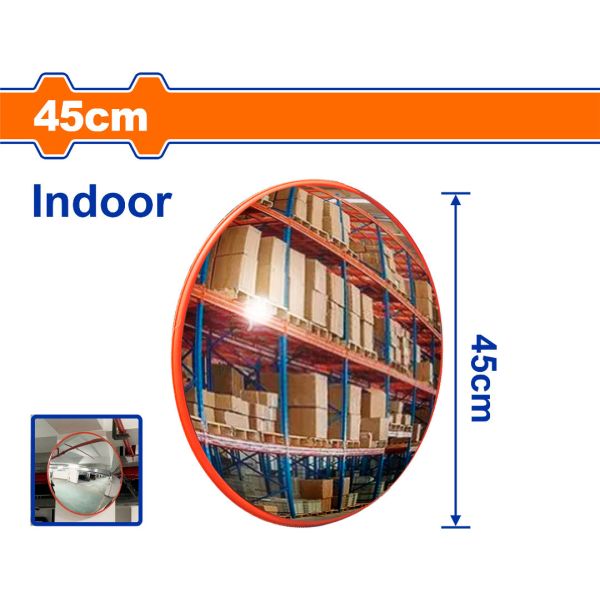 Espejo Interior Para Trafico 45cm Wadfow Wcmr1345 - Imagen 2