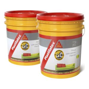 Pintura Interior Semi Lavable Plastilatex Sika 20 + 20 Lts