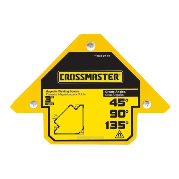 Escuadras Margeticas Soldar Ángulos 75mm 11kg Crossmaster