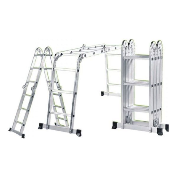 Escaleras Andamio Aluminio Multifuncion 4.7m 16 Escalones