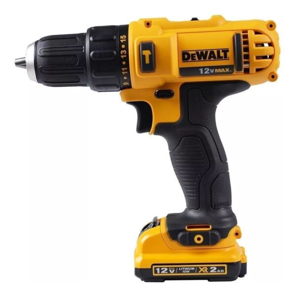 Taladro Percutor Atornillador Inalámbrico De 10mm Dewalt 12v