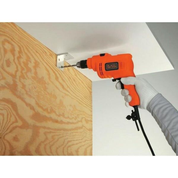 Taladro Percutor 550w 3/8'' Vel Variable Black + Decker Tm50 - Imagen 3