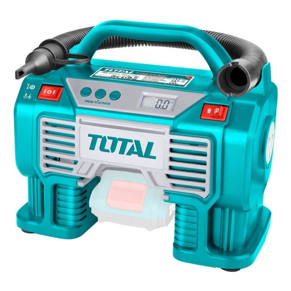 Inflador Compresor Total Tacli2002 Digital A Batería 20v