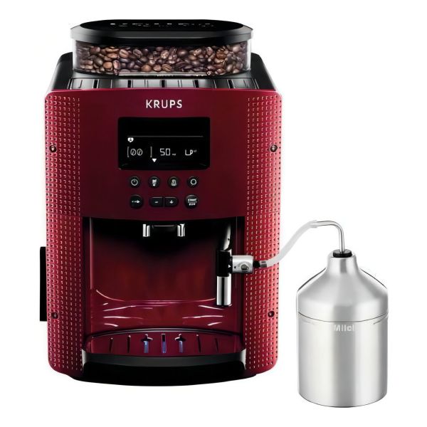 Cafetera Krups Automatic Espresso Essential Display Red