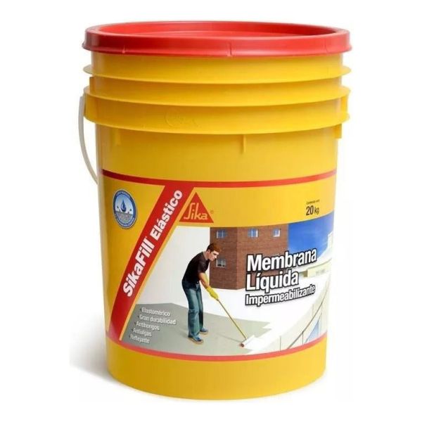 Sikafill Elástico Membrana Liquida Sika 20kg