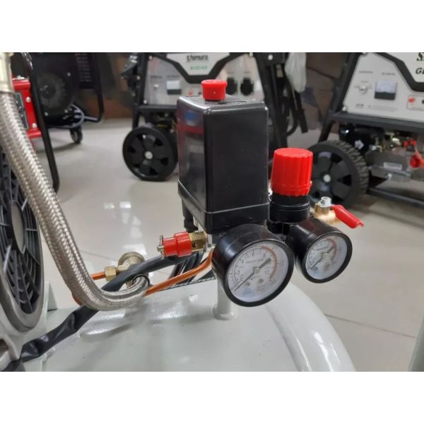 Compresor De Aire Shimura Ce50s Portatil Silent 50l 2.0 Hp K - Imagen 3