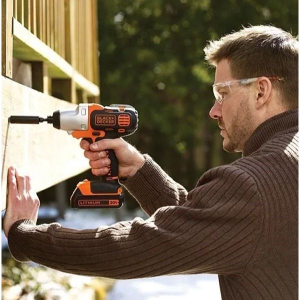 Taladro 20v Matrix Set De Herramientas 6 En 1 Black + Decker - Imagen 4