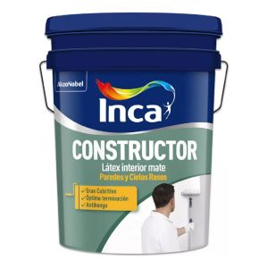 Pintura Interior Latex Antihongos Inca Constructor 20kg