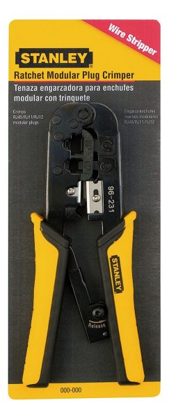 Pelacable Ponchador Cortador Crimpeado Autoajustable Stanley - Imagen 2
