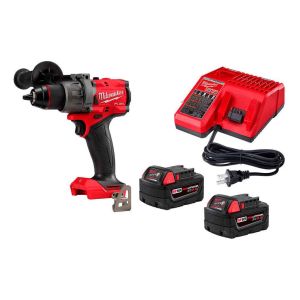 Taladro Milwaukee C/percutor 18v Fuel Con 2 Bat.+ Cargador 2