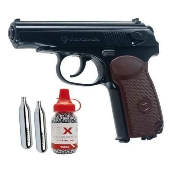 Pistola Co2 Legends Makarov Full Metal 4.5 Mm. Oferta!!!