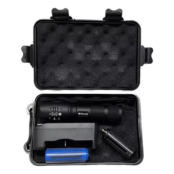 Linterna Táctica Recargable Led Kirkor - Imagen 2