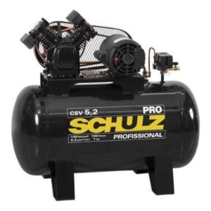Compresor 100l 1hp Monofásico Linea Pro Schulz 147 Lts/m