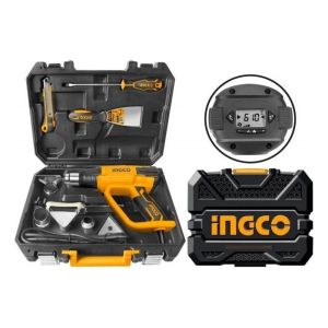 Pistola De Calor Ingco 2000w Hg200028-1 Pro 3 Niveles Con Di