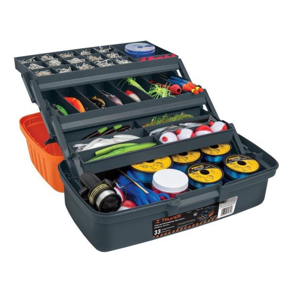 Caja De Pesca Truper 3 Bandejas 33 Gavetas Excelente Calidad - Imagen 2
