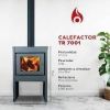 Estufa Calefactor Tromen A Leña Tr7001 Super Economico. - Imagen 2