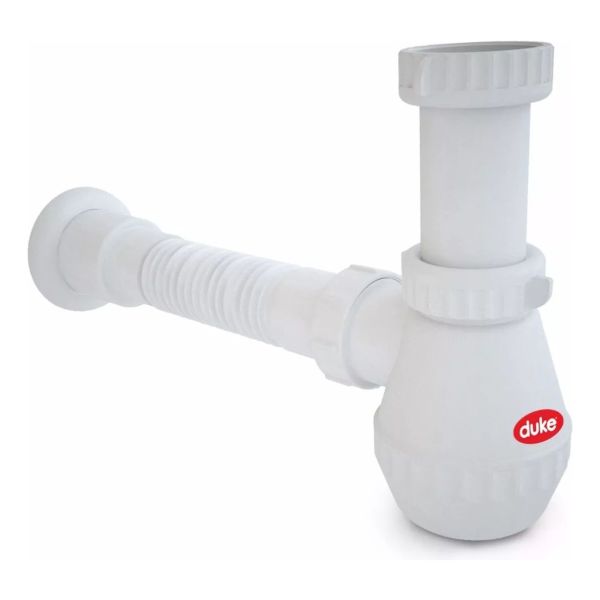 Sifón Simple Botella Plástico Duke - Kirkor - Imagen 2