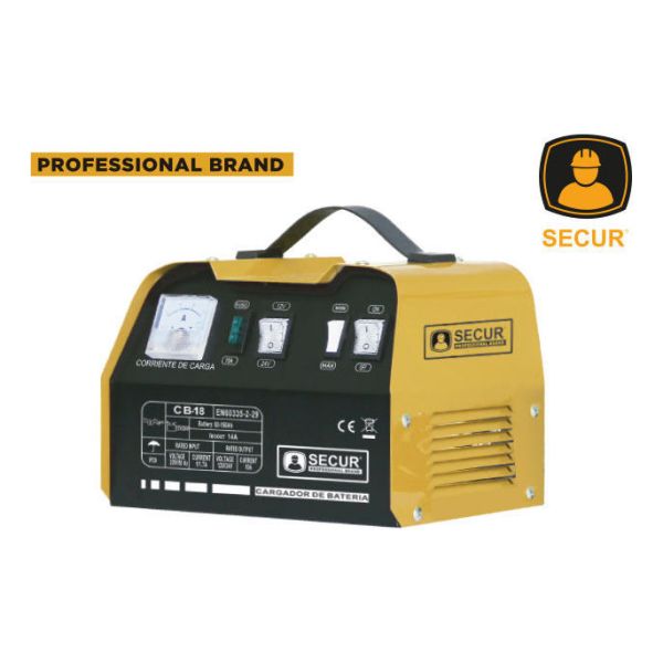 Cargador De Bateria Auto Moto Secur Portable 12/24v 10amp 40 - Imagen 3