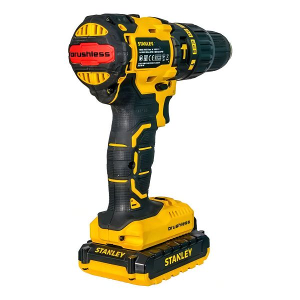 Taladro Atornillador Percutor 20v Stanley Sin Carbones Gtia - Imagen 3