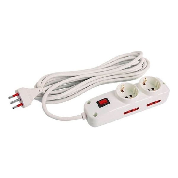 Alargue Zapatilla Electrica 2 Schucko + 4 Tres Linea Kirkor - Imagen 2