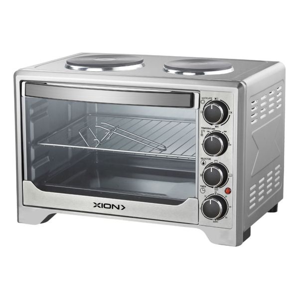 Horno Eléctrico Inox Xion Kirkor 53lt 2 Discos Xi-he54x