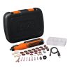 Mini Torno Inalambrico 8v Black + Decker 35 Acces+maleta