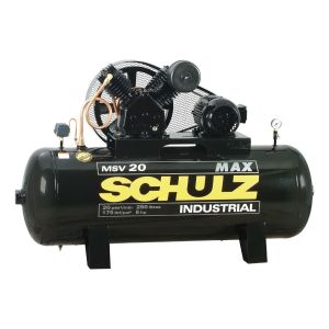 Compresor 5hp 250l Schulz Trifasico Msv-20max Industrial