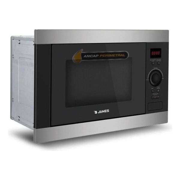 Microondas James J 28 Me Negrode Empotrar Con Grill Kirkor