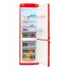 Heladera James J 373 Rr Retro Rojo Combi 324 Lts Kirkor - Imagen 2