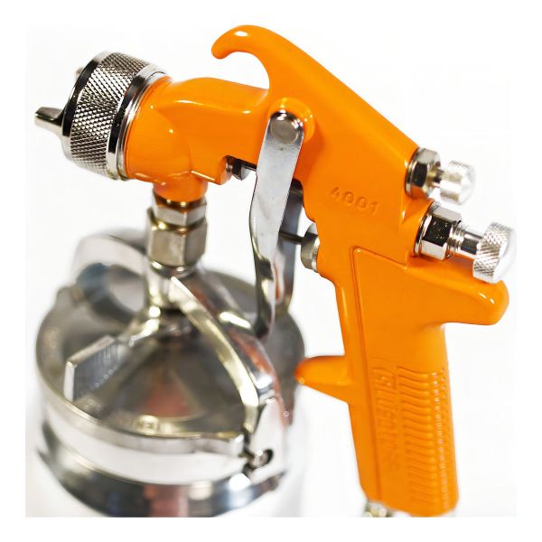 Pistola Para Pintar Lusqtoff De Baja 1,8mm Succión Tacho 1lt - Imagen 5