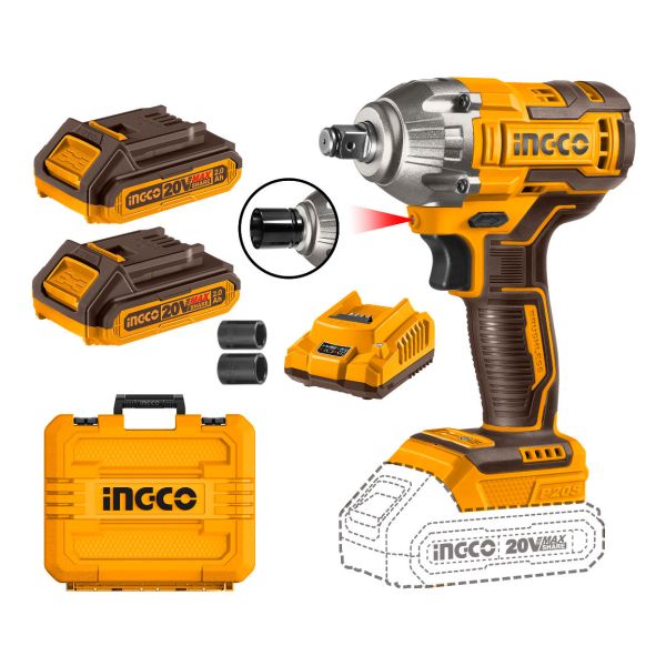 Llave De Impacto 1/2 P20s Ingco Ciwli2038