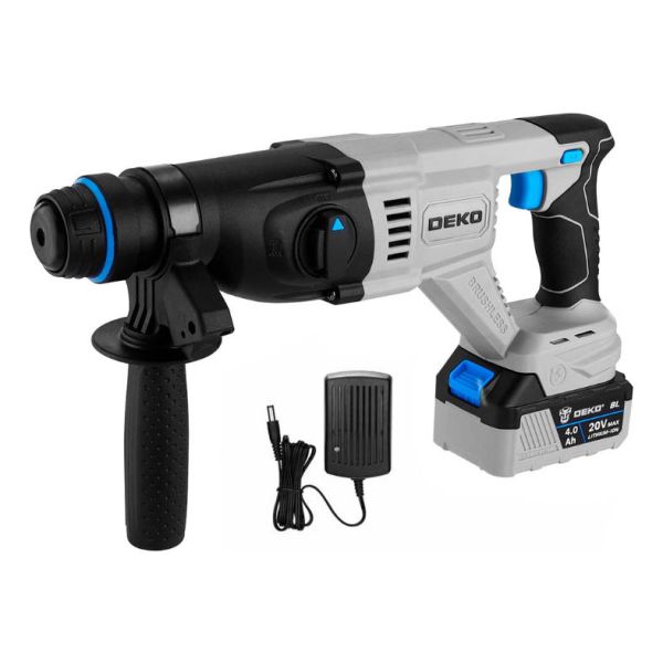 Rotomartillo Deko 18mm 3.2j Sds Plus 20v Brushless C/bat4.0