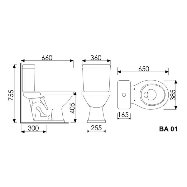 Juego De Loza Para Baño: Water-bidet-pileta - Juego2 Kirkor - Imagen 3