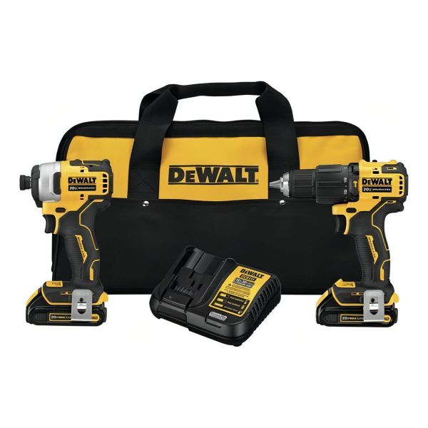 Combo Dewalt 20v Taladro + Atornillador Impacto Dck279d2 - Imagen 2
