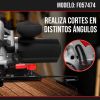 Sierra Circular 180mm 7  1/4  1400w Profesional Con Disco - Imagen 5