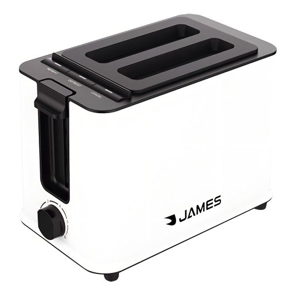 Tostadora James Tj2p Blanca 800/950 W De Potencia Kirkor - Imagen 2