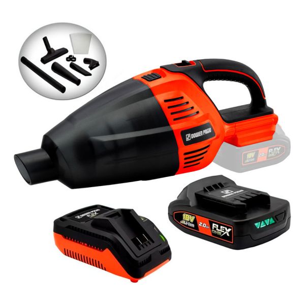Aspiradora De Mano Portatil 18v Dowen Pagio+batería+cargador