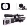 Combo Rifle De Aire Chumbera 5,5 + Mira 4x20 + Chumbos - Imagen 2