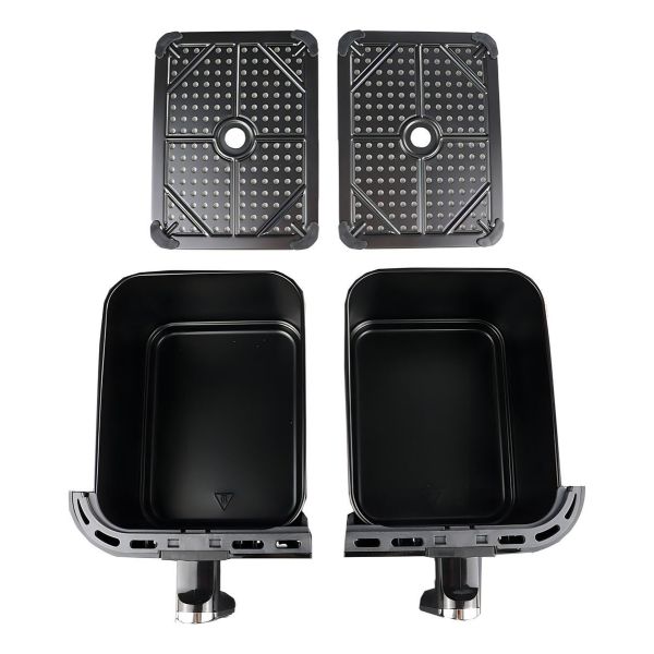 Freidora Sin Aceite Dual 4+4l Digital Rotel 2800w - Imagen 4