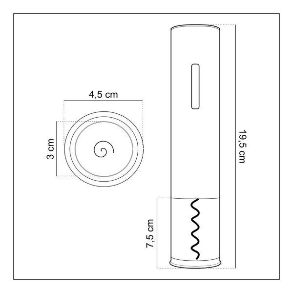 Descorchador Eléctrico Inalámbrico Recargable Xion Kirkor - Imagen 3