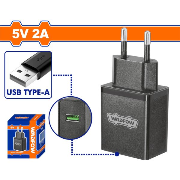 Cargador 5v 2a Tipo Usb A Wfct552 Wadfow - Imagen 2