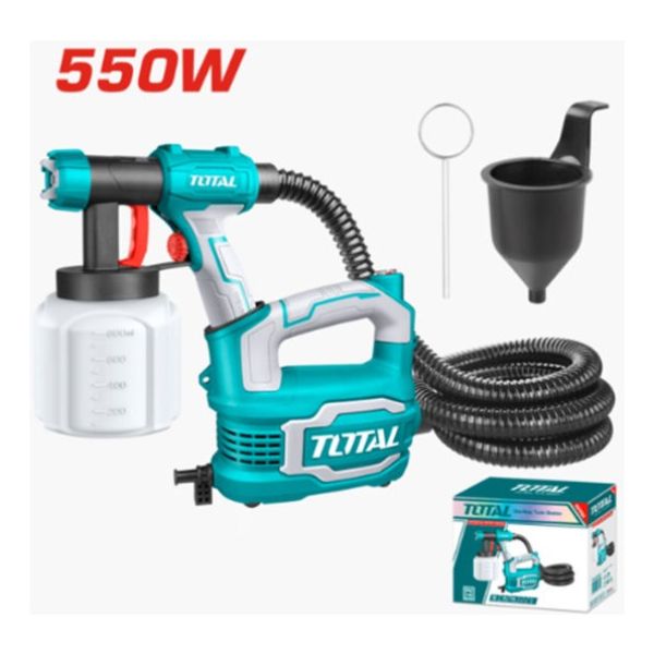 Pistola Para Pintura Total 500w Pulverizador Industrial Hvlp - Imagen 3