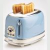Tostadora Vintage Con Pinzas Ariete 6 Niveles 2 Ranuras Azul - Imagen 2