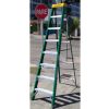 Escalera Fibra De Vidrio Tipo Tijera Cuprum 7 Escalones 792- - Imagen 3