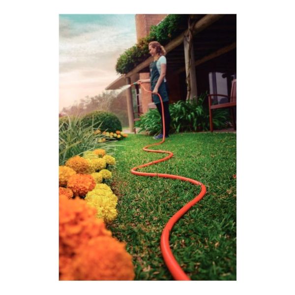 Manguera Para Jardín Super Flex Naranja 30m 1/2 Tramontina - Imagen 6