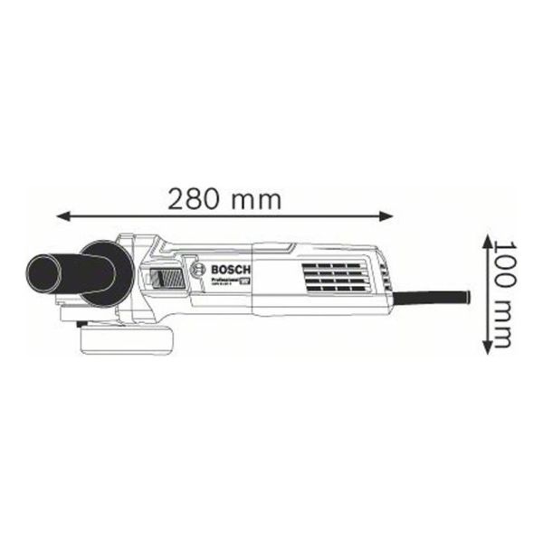 Amoladora Bosch 5 Pulgadas Gws 9-125450w Professional - Imagen 2
