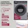 Lavarropas Xion 6kg Inverter Eficiencia A+++ Lav66x Kirkor - Imagen 2