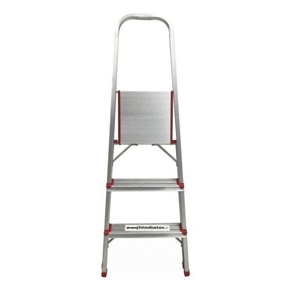 Escalera De Aluminio Hogar Gladiator Eh403 - Imagen 2